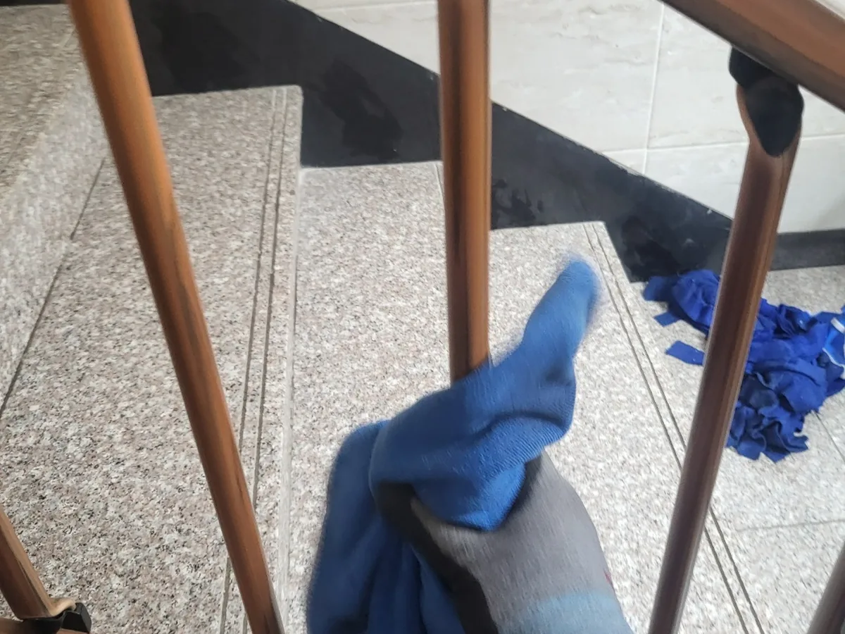 포천시 영북면 건물 난간·손잡이 위생청소 사례 - 행진크린